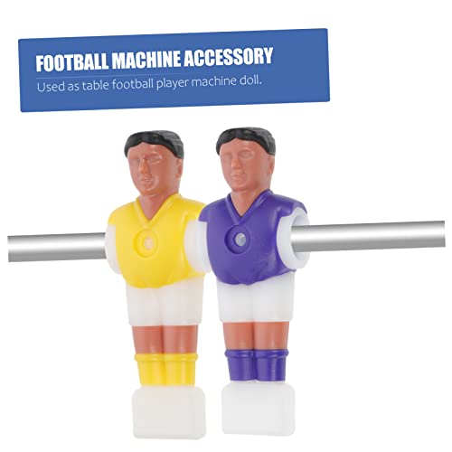 Alasum 8 Pcs Mini Soccer Game Childrens tylonal Rod Foosball Player Animatronic Toys Foosball Table Guy Kids Foosball Player Men’s Men Kids Football Players Fuse Replace Man