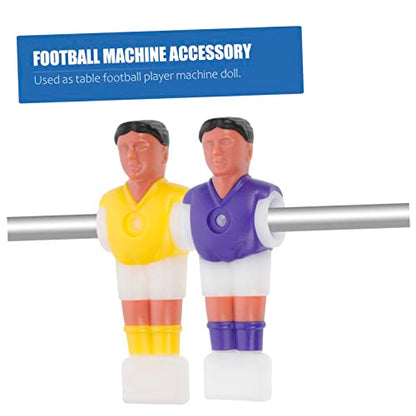 Alasum 8 Pcs Mini Soccer Game Childrens tylonal Rod Foosball Player Animatronic Toys Foosball Table Guy Kids Foosball Player Men’s Men Kids Football Players Fuse Replace Man