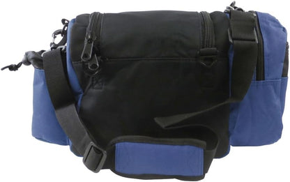 Mint Discs Fade Disc Golf BAG | Starter Bag with 10+ Disc Capacity | Premium Lightweight Disc Golf Shoulder Strap - color: Blueberry, size: Crunch