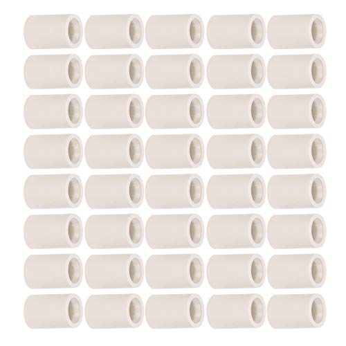 40Pcs Fiber Billiards Stick Pool Cue Ferrules Tubes Replacement Parts Repair Accessories Leisure Sports Game Room Cue Ferrule Pool Replacement Kit Stick Ferrules Kamui - size: 13MM 0.8 inches