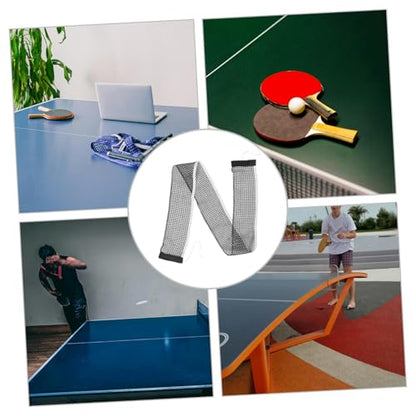 BESPORTBLE Net for Table Tennis Replacement Lightweight Polyester-Cotton Folding Mesh Net for Indoor and Outdoor Use Easy Setup Portable and Durable for Training and Leisure