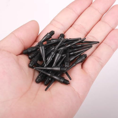 Soft Dart Tips 2BA Thread Plastic Soft Tip Soft Dart Tips Replacement Dart Accessories for Dartboard Darts - size: 200PCS