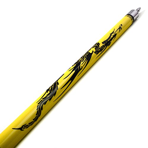 CUESOUL SOOCOO Series 58" 19oz Maple Pool Cue - color: Yellow, size: 11.5mm
