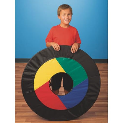 S&S Worldwide Monster Flying Ring. Unfolds to 36" Diameter, Folds to 12" for Easy Storage. Safe Light Weight Fabric Disc for Kids and Adults.