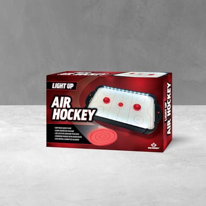 Mini Air Hockey Game with LED Lights - The Ultimate Fun for Kids and Adults - Mad Monkey