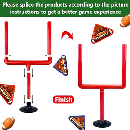 10 PCS Colors Mini Flick Football Games Mini Table Top Sports Games - color: Red