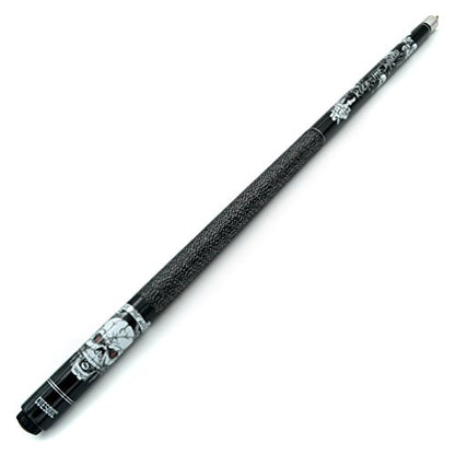 CUESOUL 58 inch 1/2 Maple Pool Cue Stick Kit-Rockin Series - color: G301, size: 21oz