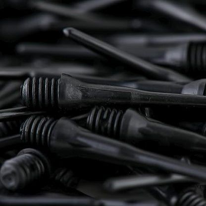 2BA Thread Plastic Tip Dart Points Soft Dart Tips Replacement Dart Accessories Black