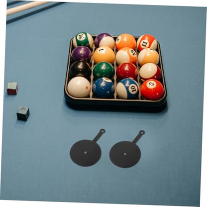 2Pcs Billiard Aim Trainer Tools Pool Table Marker Dots for Skill Improvement Aiming Accuracy Billiards Training Equipment for Beginners Enhance Your Practice Routine
