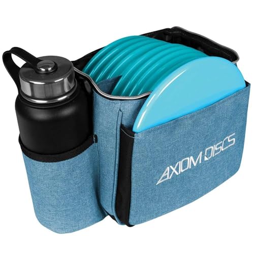 Axiom Discs Cell Disc Golf Starter Bag (Choose Your Favorite Color) - color: Heather Teal