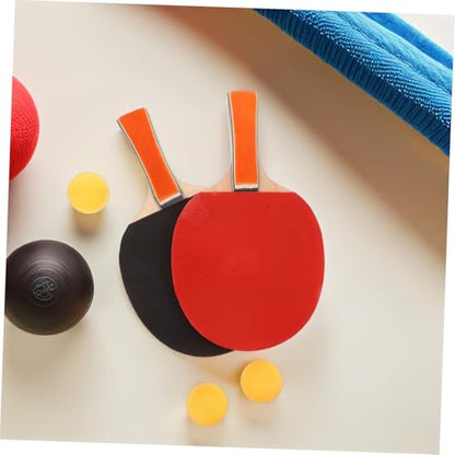 Professional Table Tennis Training Set with Dual Penhold and Grip Paddles Kit for Indoor Outdoor Sports Poplar Wood Rackets with Rubber Grip for Accurate Powerful Shots