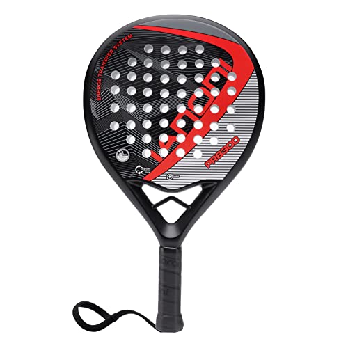 IANONI Padel Racket Carbon Fiber Surface with EVA Memory Flex Foam Core Padel Tennis Racquets Paddle Tennis Racket - color: S-PR8300-ORANGE-1
