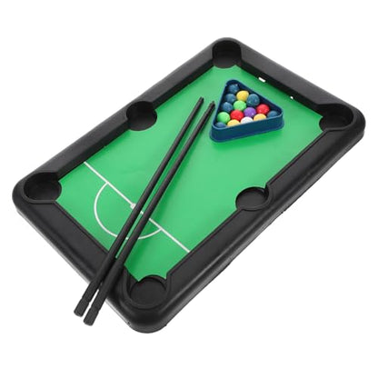 Mini Billiard Table Toy, Boys and Girls Interactive Pool Game Portable Outdoor Table for Boy Girl