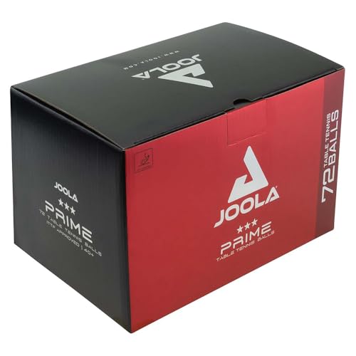 JOOLA Prime 3-Star ABS Balls - color: White, 72 Count, size: 40mm