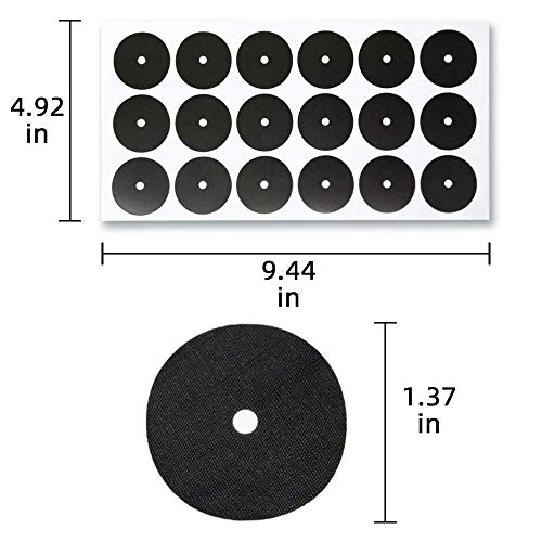 Scott Edward Pool Table Marker Dots, Billiard Point Sticker, Snooker Spot, Billiard Accessories 1/2/3 Sheets - color: 2 Sheet Large
