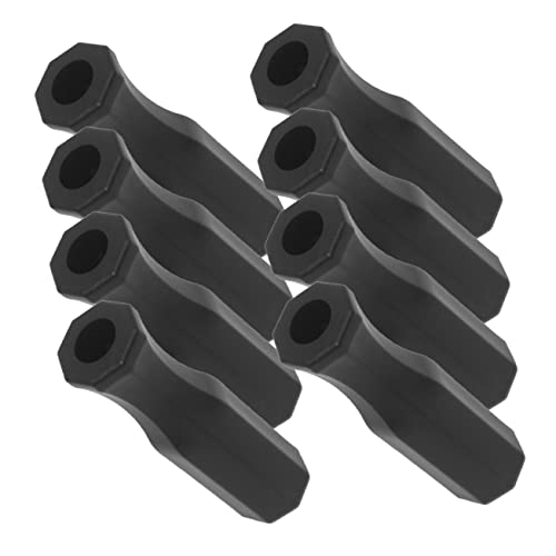 Holibanna 8Pcs Nonskid Foosball Table Handles Durable Grips for Standard Football Tables Ergonomic Design for Enhanced Game Experience Replacement for Foosball Parts