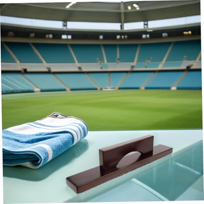 MAGICLULU Shuffleboard Table Brush and Dustpan Cleaner for Table Top Shuffleboard Accessories, Lightweight Sturdy Plastic and Solid Wood Construction, Odor-Free Materials, for Portable
