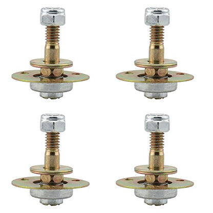 4pcs Rocking Chair Furniture Hardware Bearing Accessories M8x45mm Zinc Alloy Rocking Chair Bearing Connecting Piece Furniture Connecting Fitting