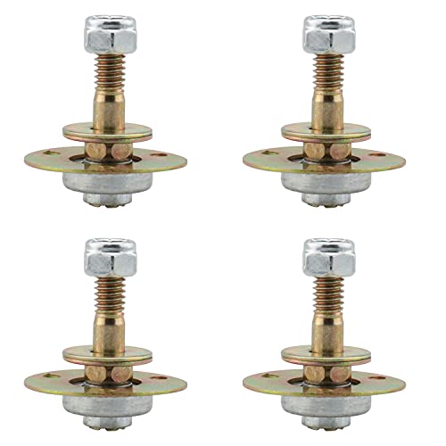 4pcs Rocking Chair Furniture Hardware Bearing Accessories M8x45mm Zinc Alloy Rocking Chair Bearing Connecting Piece Furniture Connecting Fitting