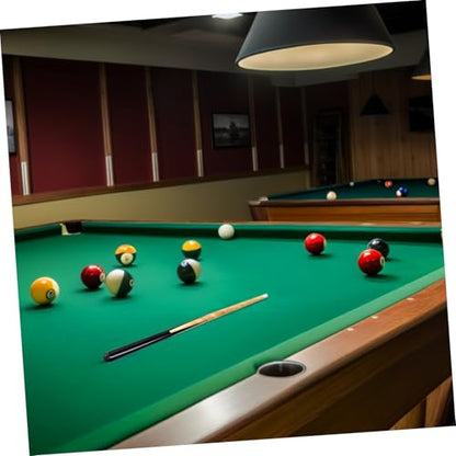 Pool Cue Stick Short Billiards Practice Cue for Beginners Smooth Body Comfortable Grip for Pool Tables Under Easy to Use and Accurate Shots