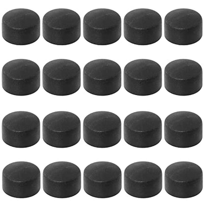 20PCS 12.7mm Foosball End Cap Foosball Table Rod Safety Rubber End Caps Flexible Pipe Post Rubber Cover Tip Protectors