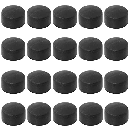20PCS 12.7mm Foosball End Cap Foosball Table Rod Safety Rubber End Caps Flexible Pipe Post Rubber Cover Tip Protectors