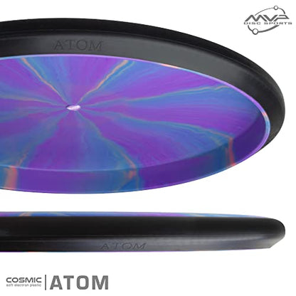 MVP Disc Sports Cosmic Electron Atom Disc Golf Putter (Choose Your Firmness/Colors May Vary) - size: 170-175g, style: Soft