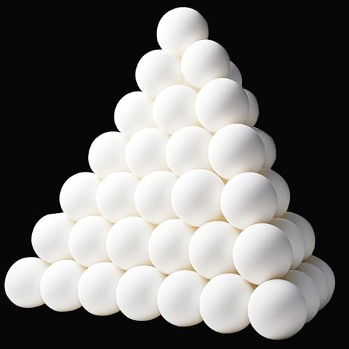 XIPEGPA 30 PCS Table Tennis Balls Ping Pong Balls 40mm Entertainment Plastic Balls for Game Party Sports Activities Fun Games Handicrafts