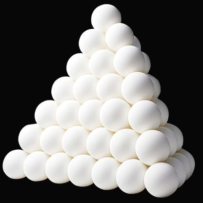 XIPEGPA 30 PCS Table Tennis Balls Ping Pong Balls 40mm Entertainment Plastic Balls for Game Party Sports Activities Fun Games Handicrafts