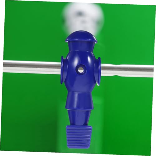 POPETPOP 4Pcs Foosball Player Figures Replacement for Table Football Machines PP Resin Soccer Player Statues Lightweight Desk Soccer Action Figurines Easy to Install in Dark and Navy Colors