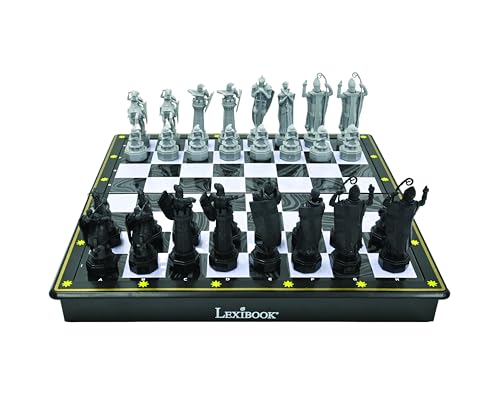Lexibook - Harry Potter Chess Games, Magnetic and Foldable Chess Board, 32 Pieces, Family Game, CGM300HP - style: CGM300HP