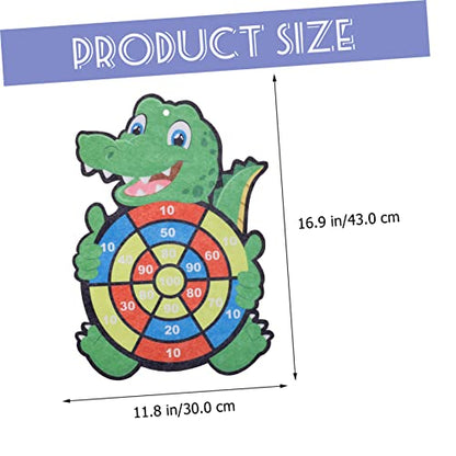 Lightweight Portable Boys and Girls Dartboard 1 Set Sticky Ball Game Enhance Hand-Eye Coordination
