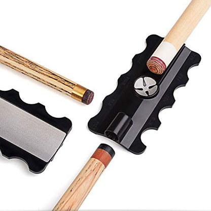 5 in 1 Snooker Pool Cue Repair Kit - Multifunctional Cue Tip Shaper Repair Tools, Shaper/Scuffer/Aerator