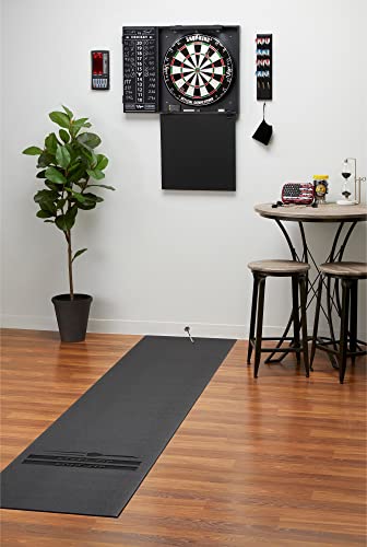 Viper by GLD Products Steadfast Dart Backboard with Shot King Sisal Board, Black