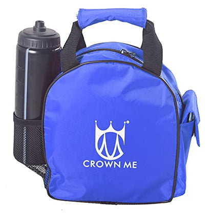 Disc Golf Starter Set, Includes Bag with Water Bottle Pocket and Accessory Pocket, 2 Drivers, 2 Mid-Ranges, 2 Putters, Mini Disc Marker and Towel - color: Blue