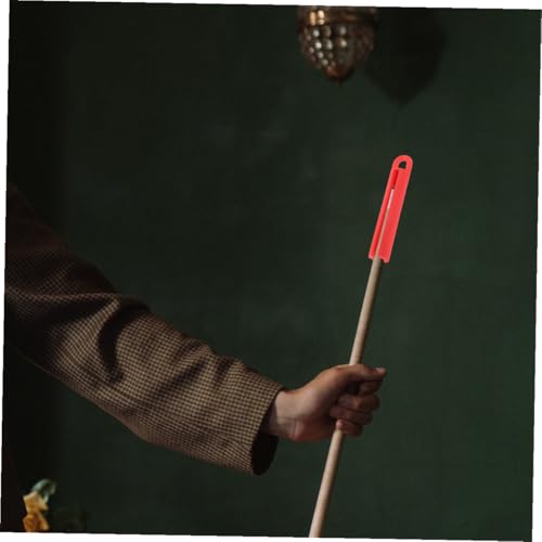 PRETYZOOM 10pcs Pool Cue Hangers 11cm Red Billiard Accessories Wall-mounted Cue Stick Holders Universal Pool Table Rack for Game Room Storage