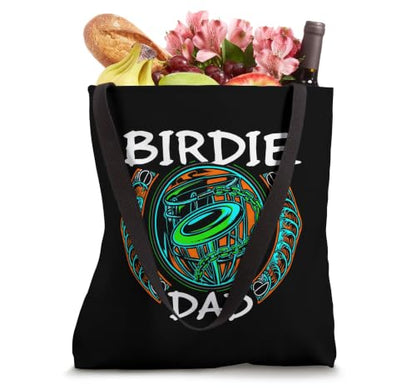 Disc Golf Birdie Dad Basket Chaser Tote Bag