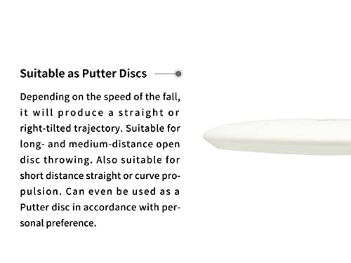 Yikun Disc Golf Midrange | PDGA Approved | Stable Discs | 165-170g | Versatile Midrange Perfect for Outdoor Games & Competition