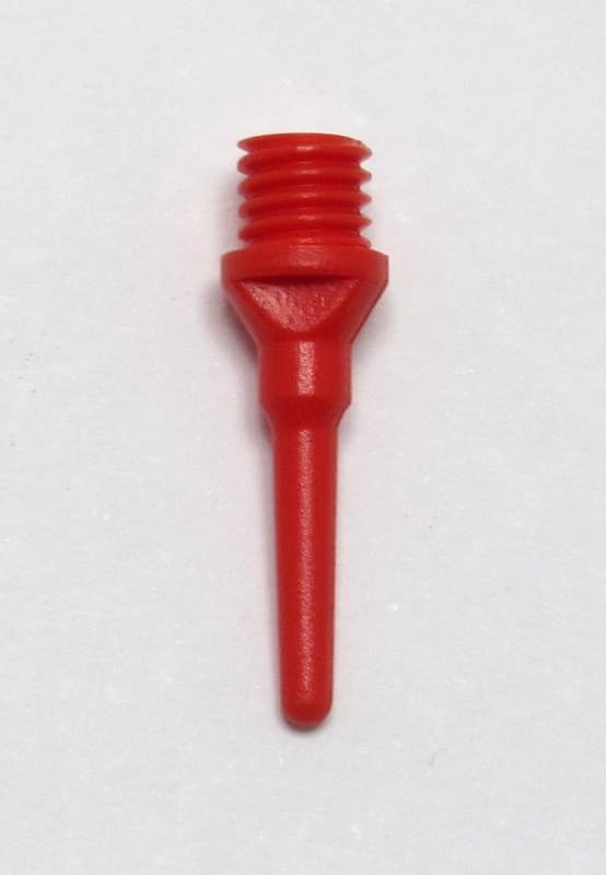 US Darts 250 Red Tufflex II Replacement Soft Tips - Super Short (Stubbies) Length 49/64 in - 2BA