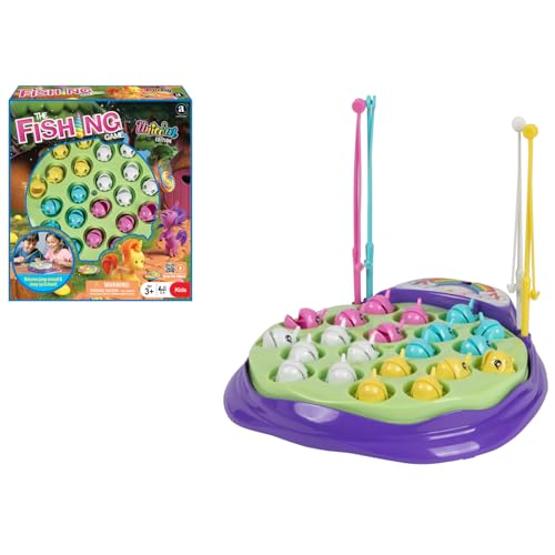 Ambassador Games: The Fishing Game - Unicorn Edition - Classic Animated Catching Game, Unicorns Jump Around & Swap Up & Down, Kids Age 3+, 2-4 Players - style: Unicorn