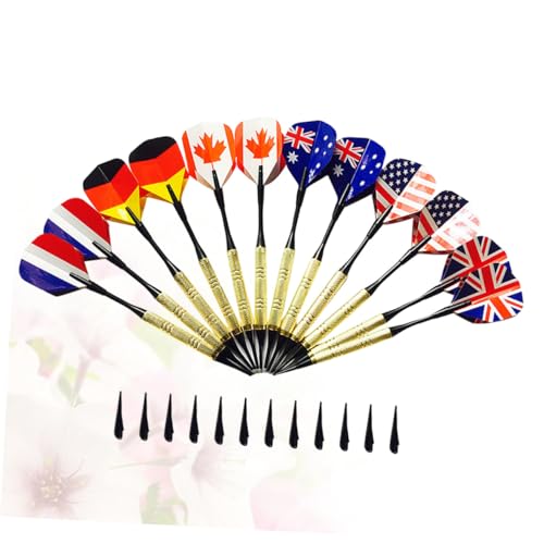 Electronic Soft Tip Darts with Darts and Replacement Tips for Beginners and Casual Players Portable Sports Supplies