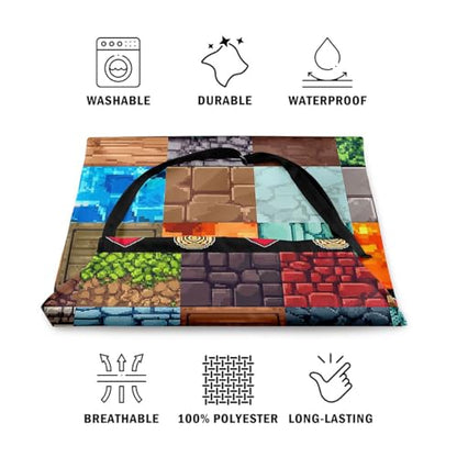 Castle Fairy Basketball Kitchen Apron - color: Game Plaid
