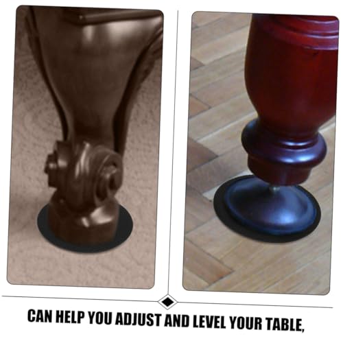 BESPORTBLE Pool Table Leveling Shims 12pcs Billiard Table Leg Pads Eva Furniture Legs Feet Accessories Built God Tough