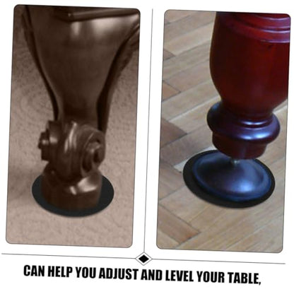 BESPORTBLE Pool Table Leveling Shims 12pcs Billiard Table Leg Pads Eva Furniture Legs Feet Accessories Built God Tough