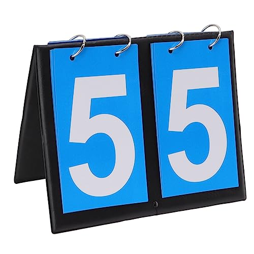 Tyenaza Multi - Sport Tabletop Flip Scoreboard, Portable 2/3/4 Digit Counter – Perfect for Football, Basketball, Volleyball