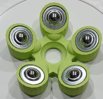 Bowling Ball Spinner - color: Apple Green