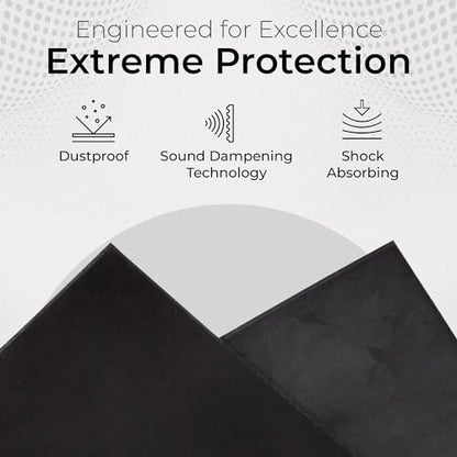 Exactly Rubber - Neoprene Sheet, 60A Durometer Rubber Mat, Gasket Material with -30 to 195°F Temperature Resistance, Oil and Gasoline-Resistant Rubber Sheet, Made in The USA, 1/16 x 3" x 9" - size: 1/16 x 3 x 9