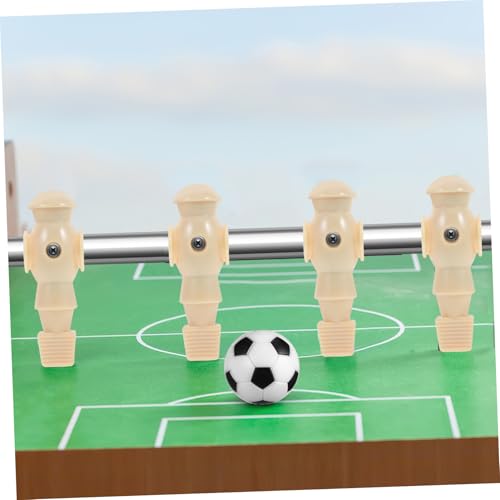 LIOOBO 4Pcs Table Football Figures Replacement Players for Accurate Play Experience and Enhanced Fun Table Football Games Fit for Standard Rods
