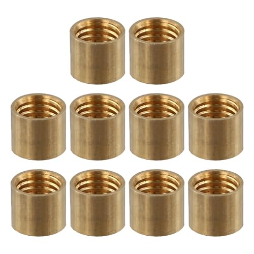 Brass Billiard Cue Tip Hoop Ferrule, Snooker Pool Cue Repair Replacement Ring, Metal Collar for Cue Tip Maintenance, Multiple Sizes Available(12mm) - size: 12mm