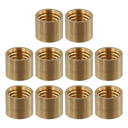 Brass Billiard Cue Tip Hoop Ferrule, Snooker Pool Cue Repair Replacement Ring, Metal Collar for Cue Tip Maintenance, Multiple Sizes Available(12mm) - size: 12mm